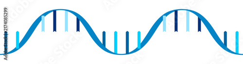 RNA single strand icon symbol clip art seamless pattern