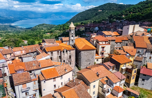 Fotografía The town of San Giovanni a Piro, Salerno, Campania, Italy