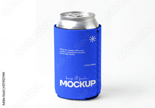 Can Cooler Mockup