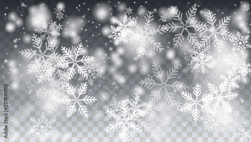 Photography flurry falling snowflakes snow overlay winter background christmas holiday snowf
