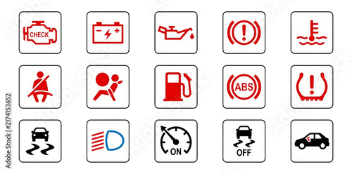 Transparent png of car instrument cluster symbols, car instrument cluster signs, car instrument cluster warning lights png, vehicle warning lights, car dashboard symbols, instrument panel warning icon