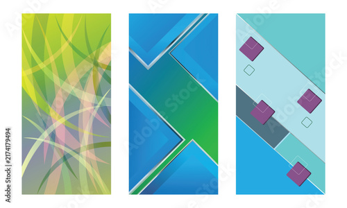 Modern Abstract Geometric Background