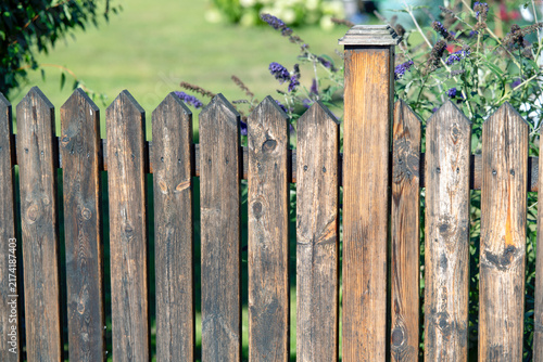Photography old wooden fence, Nacka,Sverige,Sweden,Stockholm ,summer