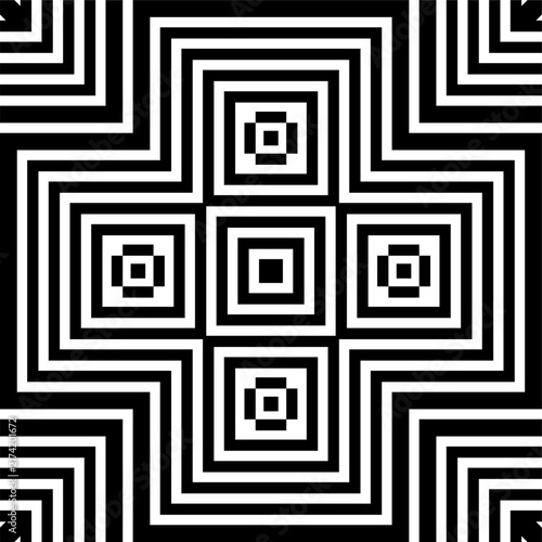 geometric ornament patterns in difrent styles. textile textures vector design