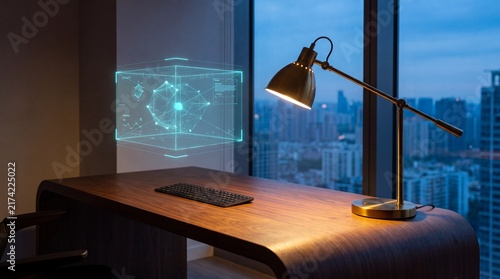 Executive Minimalist Workspace For Next-Gen Enterprise Remote Work