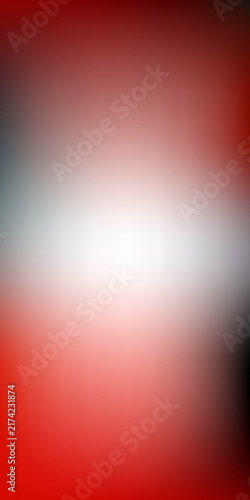 Deep red and white soft light gradient background with smooth transition effect