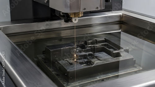 Wire EDM Cutting Hardened Steel Injection Mold Insert