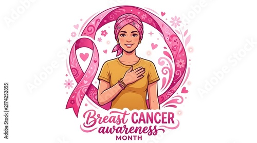 Spreading awareness and hope supporting breast cancer research early detection and empowering those affected by this challenging disease