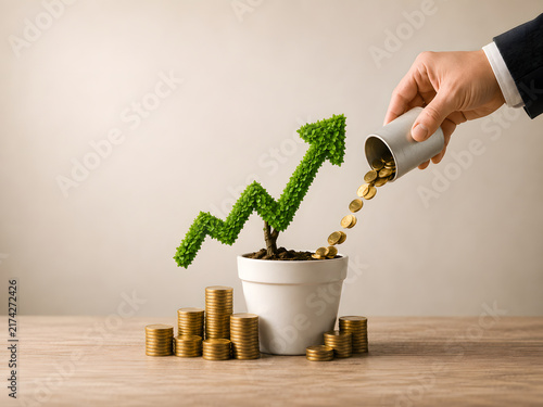 Nurturing Financial Success with Careful Watering