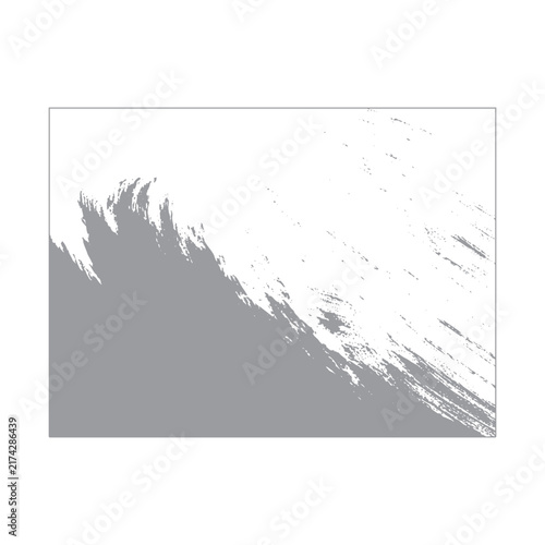 Grunge Style Wave Background