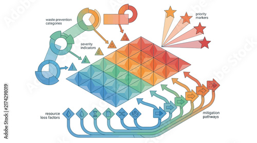 Conceptual Diagram for Food Loss & Waste Intelligence & Circular Management Promoting Resource Efficiency and Sustainability