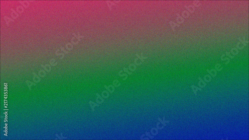 Obraz na plátně Gradient background transitions from crimson to teal coloration