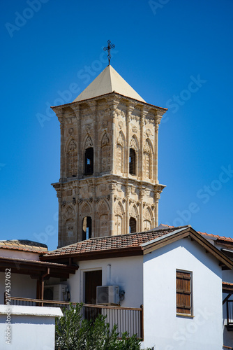 Bell Tower of Church of Saint Lazarus, Larnaca, Cyprus 