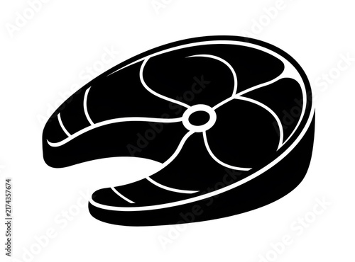 fish fillet vector 