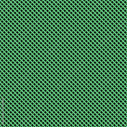 Mesh background displays a fine diagonal grid pattern with glowing green lines set against a dark surface.