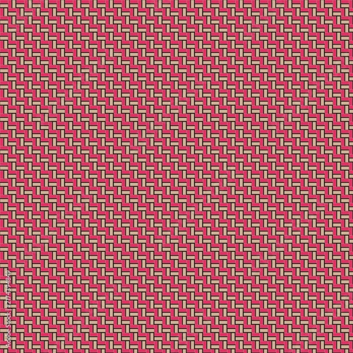 Red background featuring a detailed woven texture pattern with small rectangular shapes repeating across the surface.
