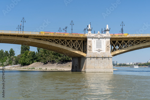 фотографія Margaret bridge over Danube in Budapest