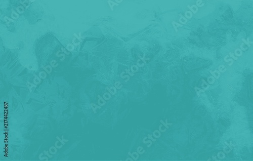 Turquoise Abstract Textured Background with Soft Grunge Pattern