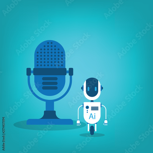 AI Virtual Assistant Robot for Voice Communication and Automated Content Production