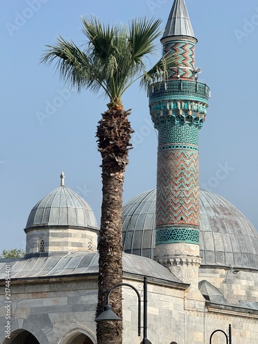 The Iznik green mosque 