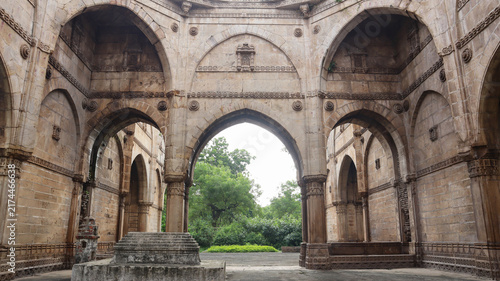 Beautiful Mughal Architecture of Pavagadh, Champaner, Gujarat, India.
