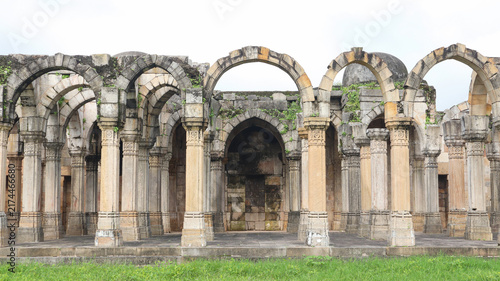 Beautiful Architectural View of Kamani Masjid at Champaner-Pavagadh Archaeological Park, Gujarat, India.