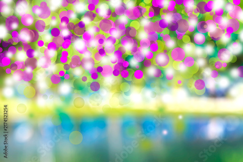 Background and abstract blur bokeh
