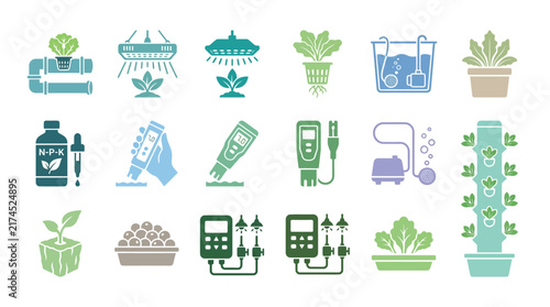 Eco friendly bathroom accessories set.