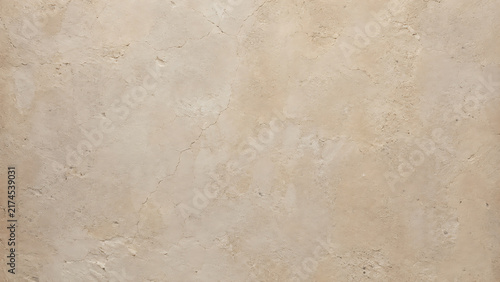 Beige stucco wall texture, warm sand colored plaster background, rustic stone surface for interior design and architectural backdrops