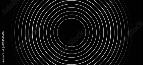 Принти на полотні Minimalist abstract background featuring semicircular lines