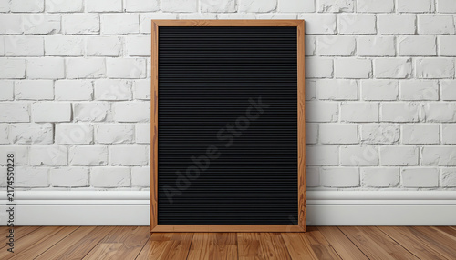Design space on black board
