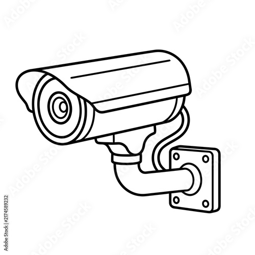 Security Camera Outline