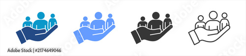 inclusion icon set multiple style collection	

