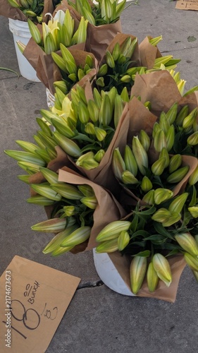Flowers at market