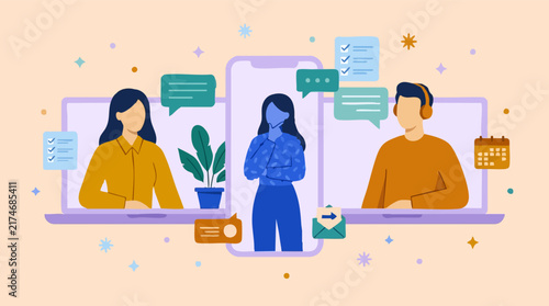 Online Collaboration and Digital Communication for Business Teams