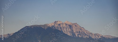 Фотография Majestic rocky peaks of Mount Olympus under clear sky