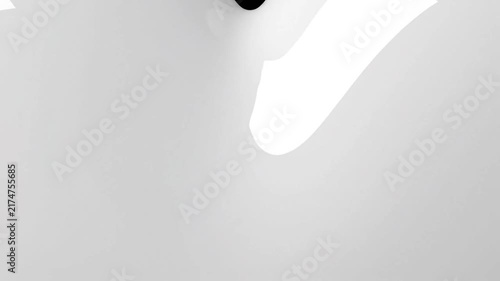 Heart Symbol Floating in Black Background