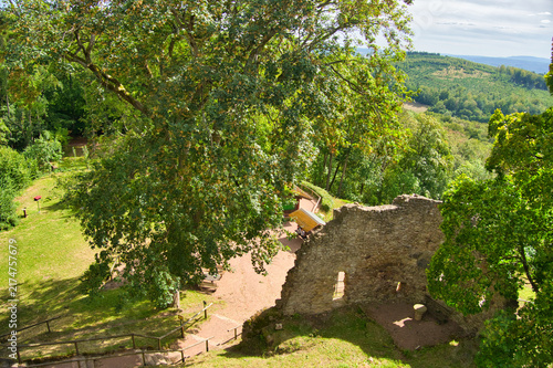 Burgruine Bad Liebenstein in Thüringen