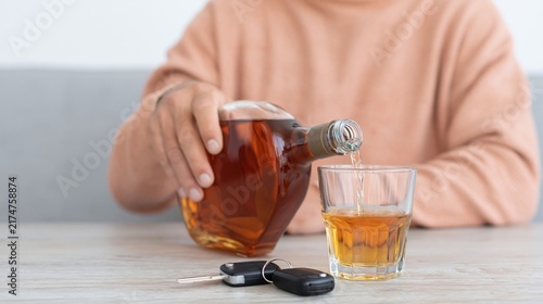 Drinking alcohol before you drive as a driver is a huge mistake