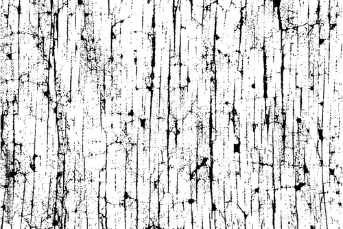 Distressed white grunge texture with vertical scratches, cracks and weathered surface for vintage background design