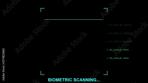 Digital Interface Scan - Analyzing Data Layers with Futuristic Overlay and Code Snippets