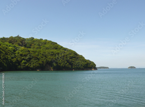 Cuadro en lienzo The islands are located in the Seto Inland Sea of Japan.