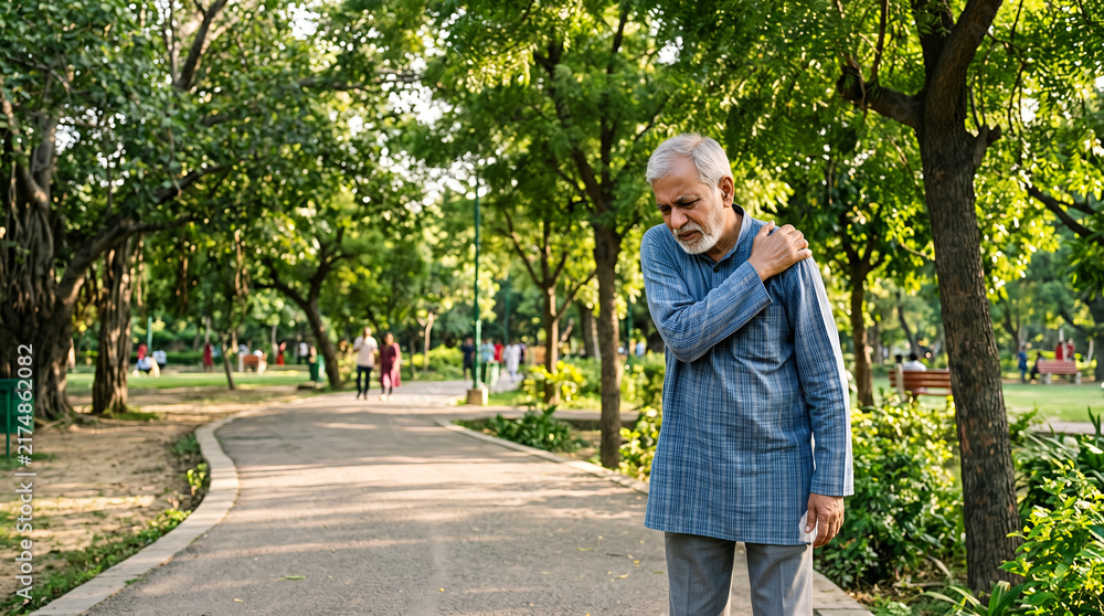 Obraz premium Indian elder man
