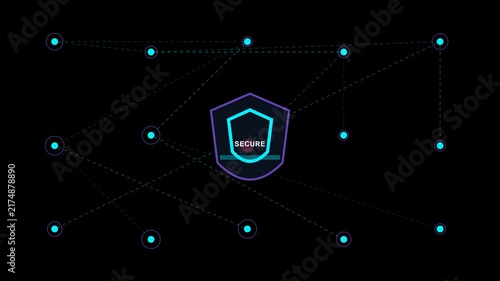Cyber Risk Dashboard with Connected Threat Constellation