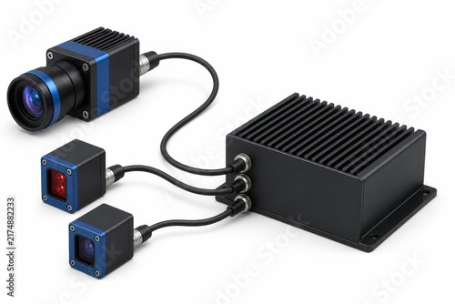 Machine Vision Cameras Connected to an Edge Processor