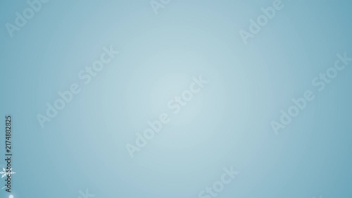 Swirling Snowflake Particles Spreading in a Spiral Motion - Icy Blue Gradient Background