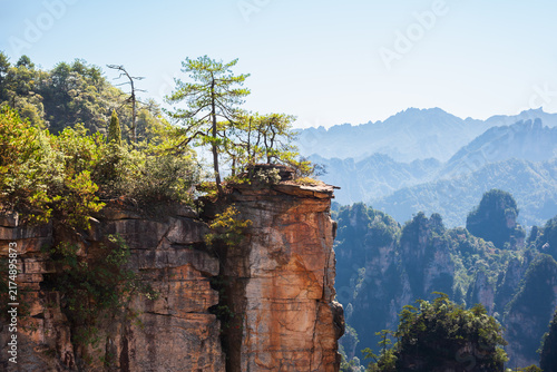 Foto Avatar mountains in Zhangjiajie, China