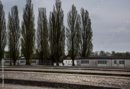 Canvastavla Dachau Concentration Camp Memorial Site