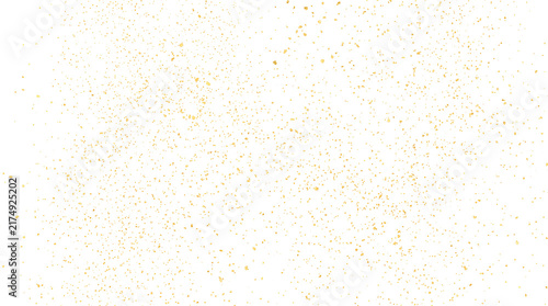 Quadro su tela Golden speckled dust texture evenly scattered across the surface for elegant ove