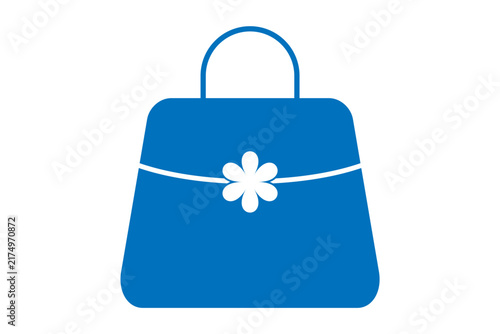 Modern Purse glyph icon, handbag purse glyph icon, shopping bag icon, purse icon.